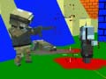 Gêm Saethu Zombie Blociau Rhyfeloedd ar-lein