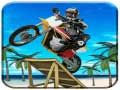 Gêm Stunts Beic Traeth ar-lein