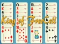 Gêm Brenin FreeCell ar-lein