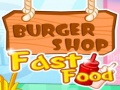 Gêm Siop Burger Bwyd Cyflym ar-lein