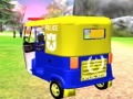 Gêm Gyrrwr Rickshaw Auto'r Heddlu ar-lein