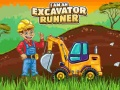 Gêm Rwy'n rhedegwr excavator ar-lein