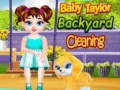 Gêm Glanhau'r Ardd gyda Baby Taylor ar-lein