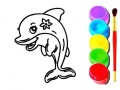 Gêm Llyfr Pictiwr Ddelfin ar-lein