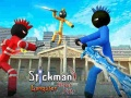 Gêm Stickman Plismon yn erbyn Gangsters Yfa ar-lein