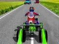 Gêm Raswr Quad ATV mewn Traffig ar-lein
