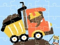 Gêm Puzzle Camion Gwasgu ar-lein