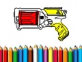 Gêm Dychwelyd i’r ysgol: Llyfr lliwio Nerf ar-lein