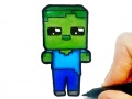 Gêm Paentio Hawdd ar gyfer Plant Mineblox ar-lein