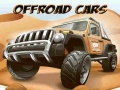 Gêm Pecyn geiriau gyda ceir offroad ar-lein