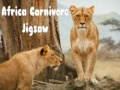 Gêm Jigsaw Carnivore Affrica ar-lein
