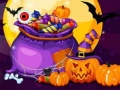 Gêm Puzzles Hallowen Tŷ’r Wrach ar-lein
