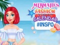 Gêm Calendr Ffasiwn Mermaids #Ysbrydoliaeth ar-lein