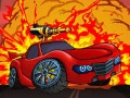 Gêm Mae'r car yn masters tipyn yn fierce ar-lein