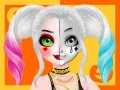 Gêm Tiwtorial Makeup Hanner Wyneb y Frenhines Hallowe’en ar-lein