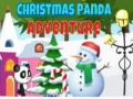 Gêm Antur Pandas Nadolig ar-lein
