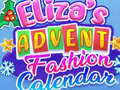 Gêm Calendar Ffasiwn Advent Eliza ar-lein