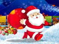Gêm Sleidyn Nadolig Santa ar-lein