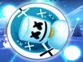 Gêm Hop Ball 3D: Ball Danso ar y Ffordd Tile Marshmello ar-lein