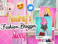 Gêm Stori Blogi Ffasiwn Audrey ar-lein