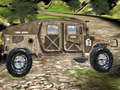 Gêm Amser Offroad Humvee ar-lein