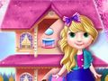 Gêm Addurniaeth Tŷ Puppet y Frenhines ar-lein