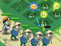 Gêm Amddiffyn Blodau: Ymgyrch Zombie ar-lein