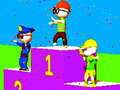 Gêm Knockout Fall Guys Ras Gwladol 3D ar-lein