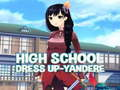 Gêm Dillad Ysgol Uwchradd-Yandere ar-lein