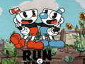 Gêm Fersiwn Cuphead Run ar-lein