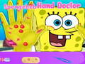 Gêm Spongebob Meddyg Dwylo ar-lein