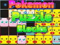 Gêm Pokémon Blociau Puzzl ar-lein