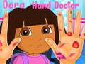 Gêm Dora Meddyg Dwylo ar-lein
