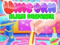 Gêm Dylunydd Slime Uncorn ar-lein