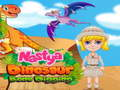 Gêm Nastya: Chwyldro Asgwrn Dinosaur ar-lein