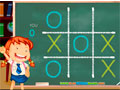 Gêm Tic Tac Toe yn yr Ysgol ar-lein