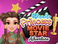 Gêm Antur y Frenhines Blond Movie Star ar-lein