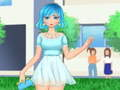 Gêm Anime Dress Up Stylish ar-lein