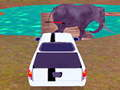 Gêm Hunters Anifeiliaid: Gêm Gyrrwr Jeep Safari ar-lein