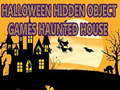 Gêm Gemau Blodau Cudd Halloween Tŷ Diddym ar-lein