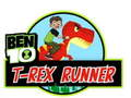 Gêm Ben 10 Rhedwr T-Rex ar-lein