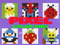Gêm Plant lliw pixel ar-lein