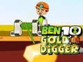 Gêm Ben 10 Heliwr Aur ar-lein