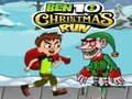 Gêm Ben 10 Rhediad Nadolig ar-lein