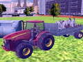 Gêm Simulator gwastraff tractor 3D yn y ddinas ar-lein