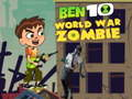 Gêm Ben 10 Rhyfel Byd-eang Zombies ar-lein