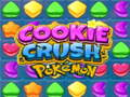 Gêm Cookie Crush Pokémon ar-lein