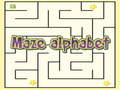 Gêm Labyrinth Yr Wyddor ar-lein