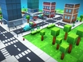 Gêm Rhedwr Dinas Pixel 3D ar-lein