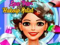 Gêm Artist Makeup Dydd Spa ar-lein